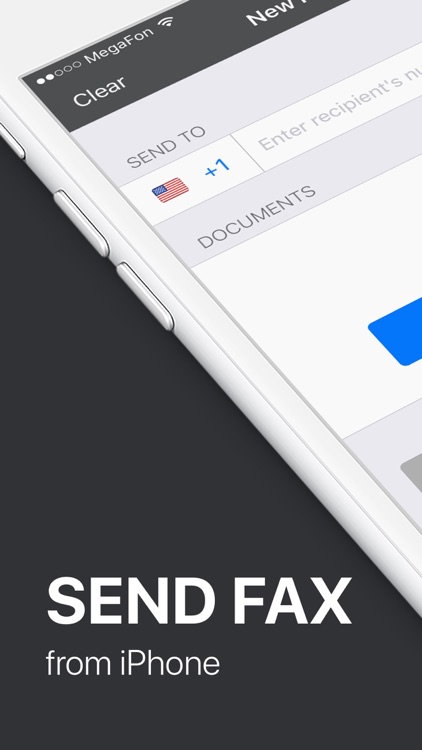 FAX from iPhone - send fax