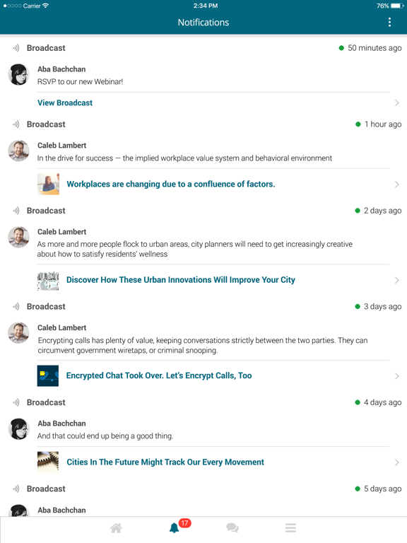 Walden Ambassadors Network iPad screenshot