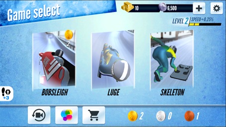 Screenshot of Sleigh Champion : Winter sport