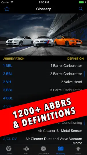 Скриншот BMW App! на iPhone 5