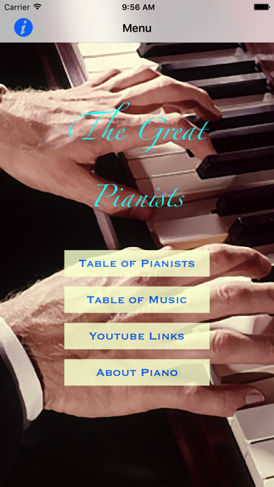 Screenshot #1 pour Famous Pianists