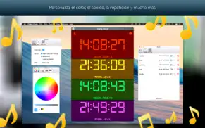 reloj digital - alarma iphone capturas de pantalla 3