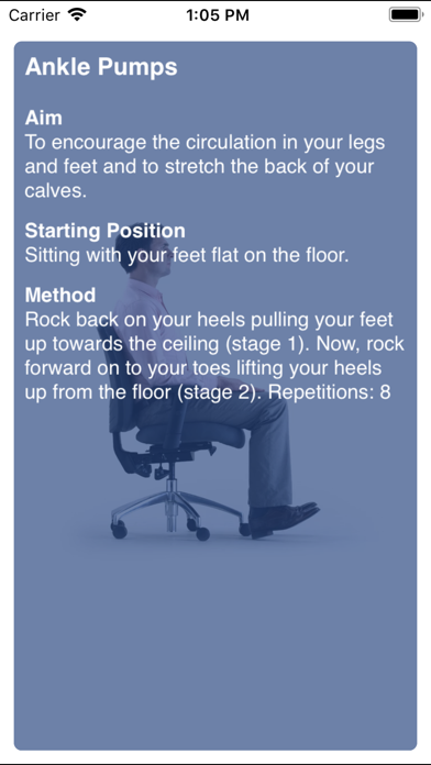 Wellnomics Stretches screenshot