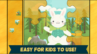Screenshot #2 pour Jeux des lapins de Pâques pour enfants : Puzzles