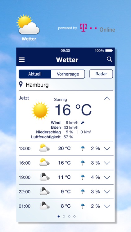 Wetter von t-online.de screenshot-0