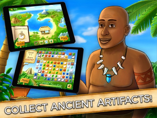 Artifact Quest - Match 3 Game iPad screenshot 3 - Games app