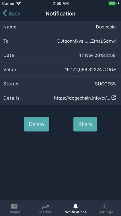 Wallet Alarm - Crypto Monitor screenshot-8