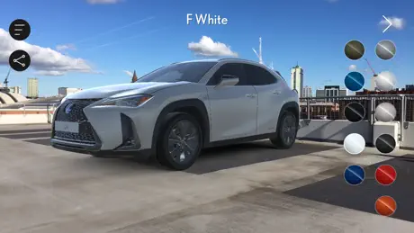 Lexus UX in AR