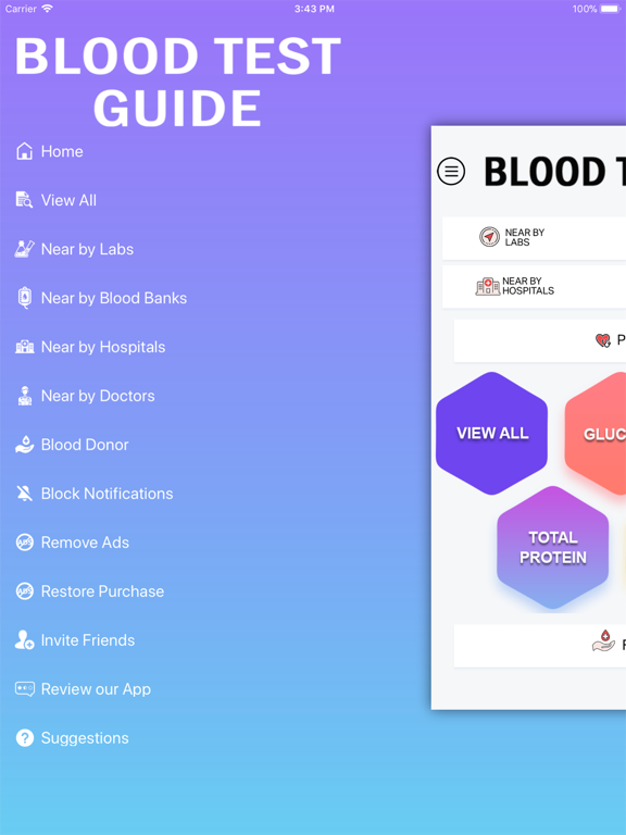 Screenshot #5 pour Blood Test Guide