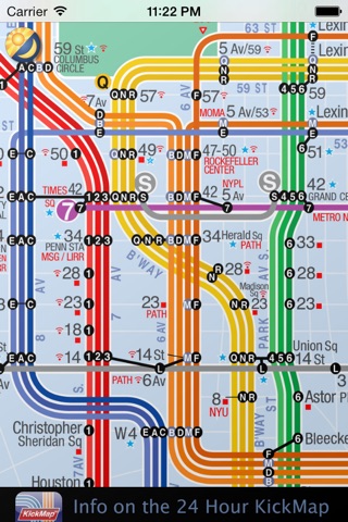 NYC Subway KICKMap Lite screenshot 4