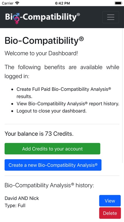 Bio-Compatibility Analysis®