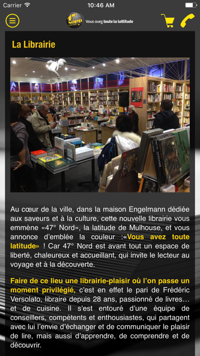 Librairie 47° Nord screenshot 2