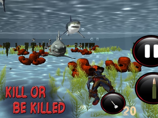 Screenshot #6 pour Megalodon Requin Nuit plongée