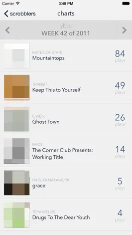 Game screenshot vinylogue for Last.fm apk