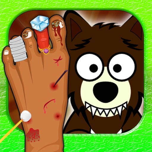 Wolf Foot Doctor - fun virtual pet and kids leg salon and kids spa Icon