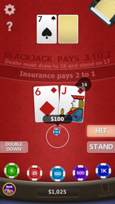 Blackjack ◇ screenshot