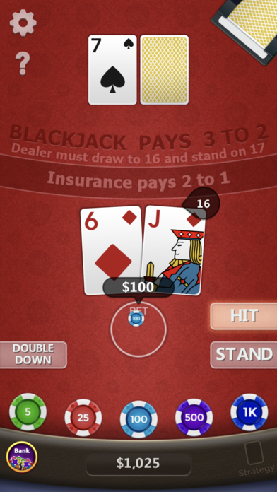 Blackjack ◇ Screenshot