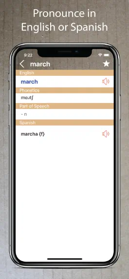 Game screenshot Spanish English Dictionary + + apk
