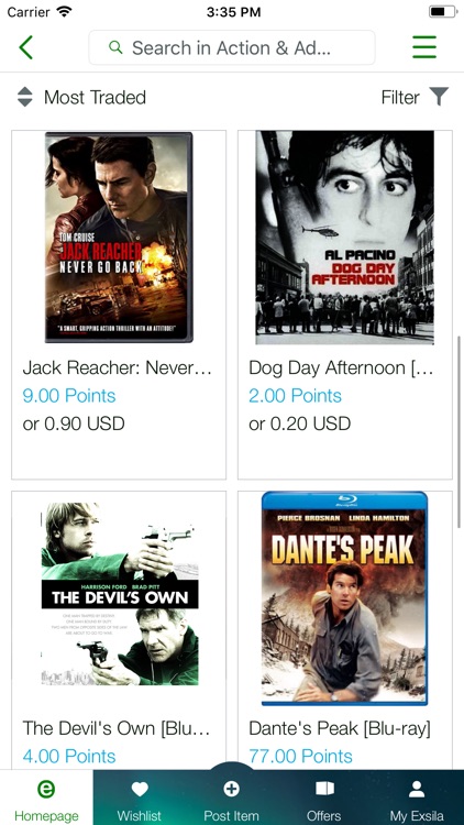 Exsila - Swap DVDs & Blu-rays