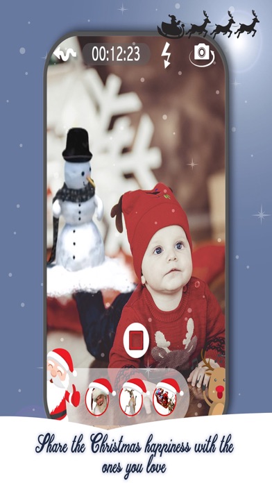 Your video with Santa Claus screenshot 2