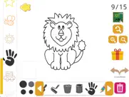 coloring pets book with finger iPad Captures Décran 3