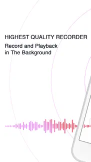 voice recorder - record audio iphone screenshot 1