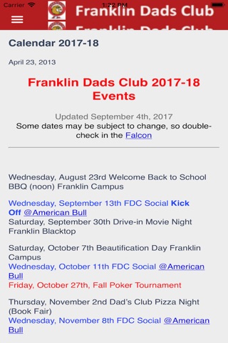 Franklin Dads Club screenshot 3