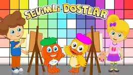 Game screenshot Sevimli Dostlar Boyama Kitabı mod apk