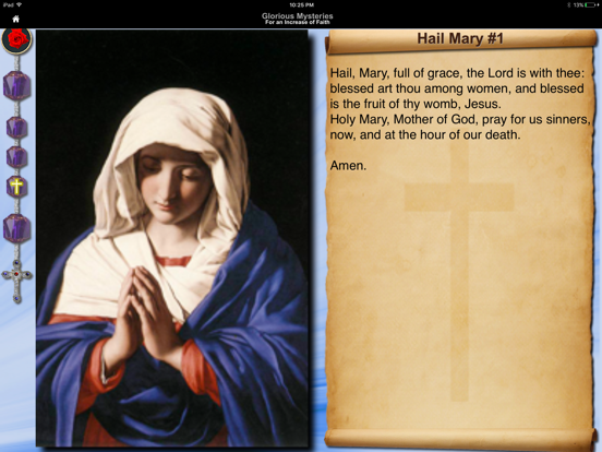 iRosary Classic iPad app afbeelding 1