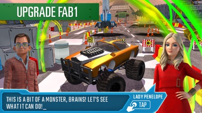 Parker's Driving Challenge - Thunderbirds Are Go Screenshot 2
