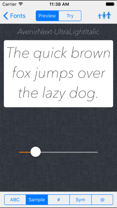 Font preview tool. screenshot 4