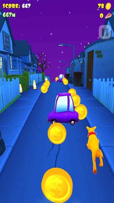 Super Fancy Run -Dog Adventure screenshot 2