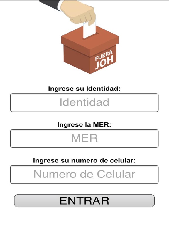 Fuera JOH iPad screenshot