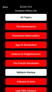 romulus european history lite iphone screenshot 3