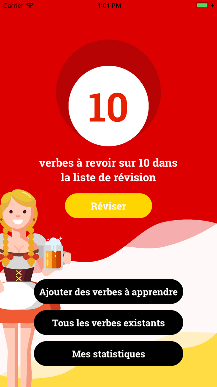 Verbes irréguliers - Allemand