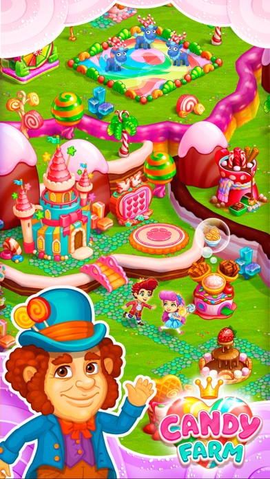 Candy Farm and Magic cake town screenshot 3