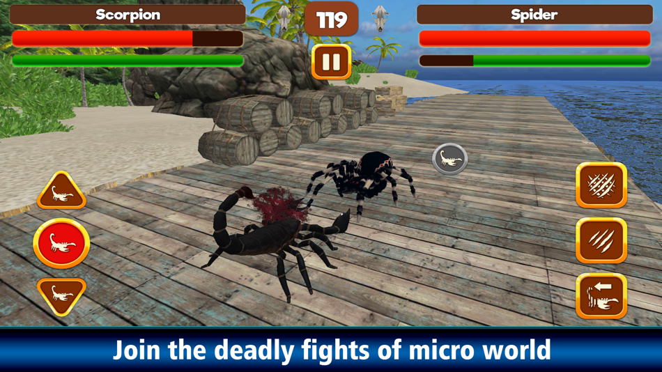 #1. Scorpion Fight: Insect Battle (iOS) 由: Juliia Blokhina