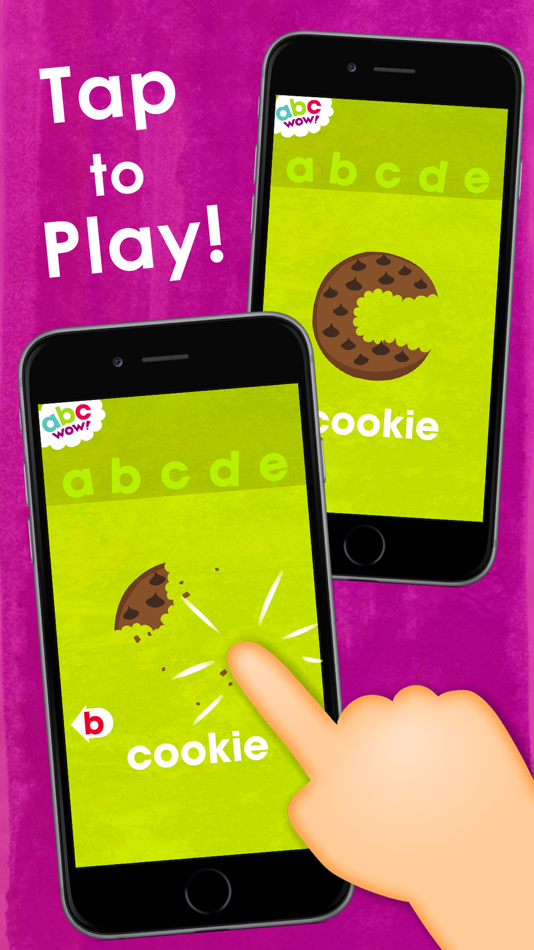 #1. abc WOW! Alphabet Letters Full (iOS) Podle: Bologna Games