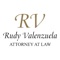 Law office of Rudy Valenzuela mobile app allows you to simplifies the attorney-client communications and allows their prospective clients to call, email and text them directly