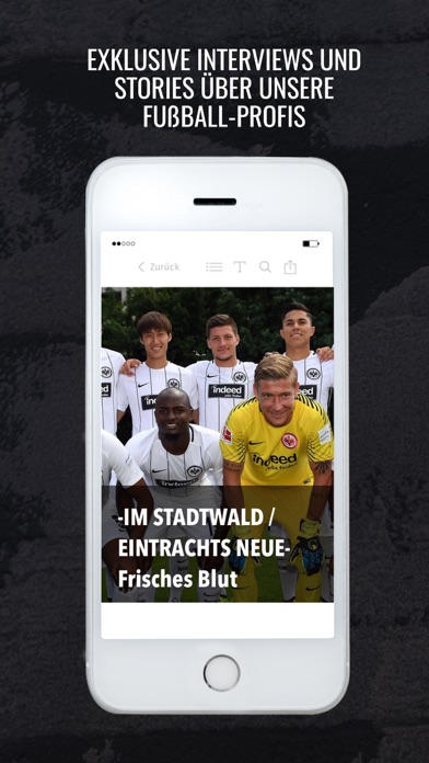 Eintracht Frankfurt Magazine screenshot 2