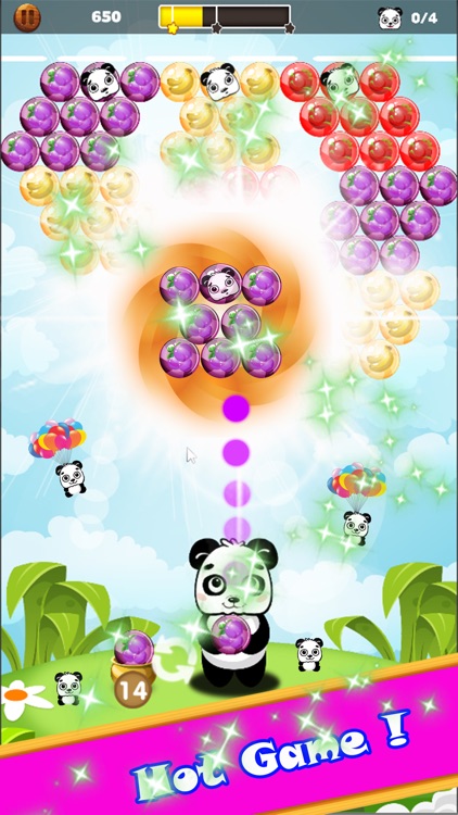 Panda Shoot Bubble Fruits screenshot-3