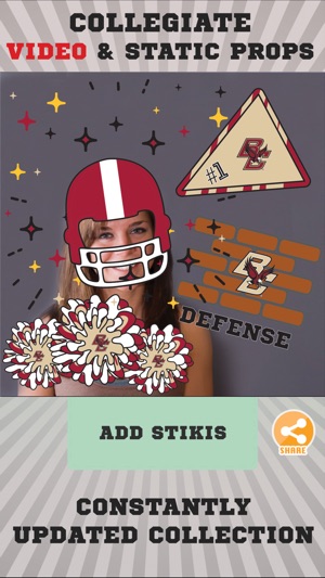 Boston College Eagles Animated Selfie Stickers(圖2)-速報App