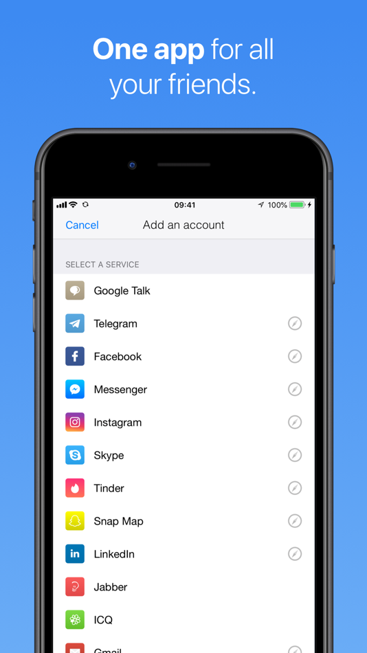 #1. IM+ Pro Social Aggregator (iOS) Podle: SHAPE GmbH