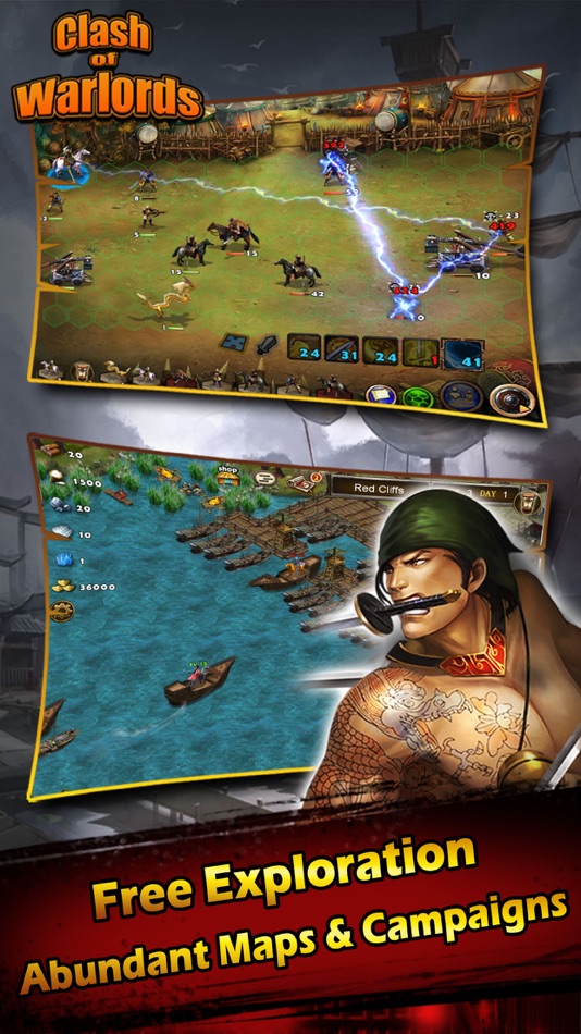 #4. Clash of Warloads (iOS) 由: Xinline Information Technology Co., Ltd