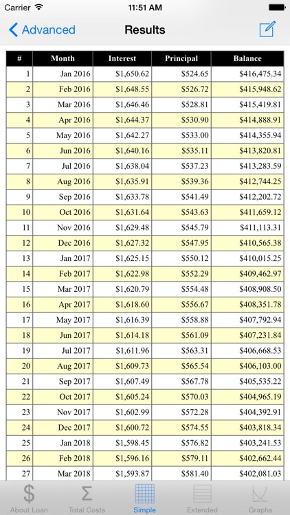 Loan Calc Free (Tax Savings) screenshot-3