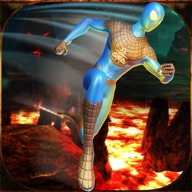 American Ninja Obstacle Course: Lava Game icon