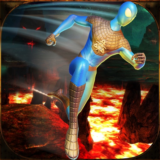 American Ninja Obstacle Course: Lava Game icon