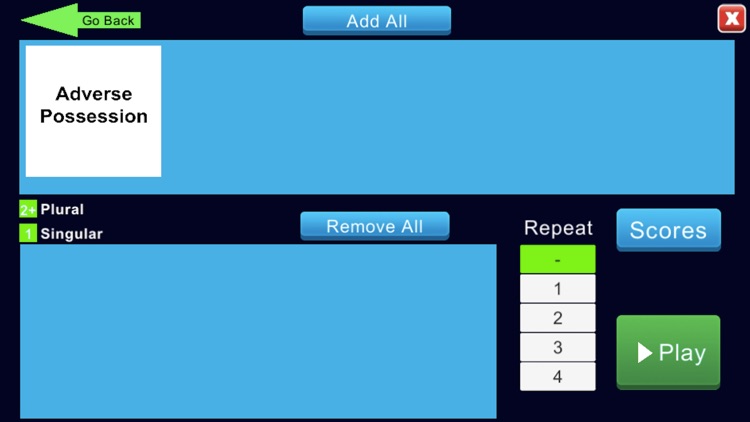 Legal Education (Property Law)