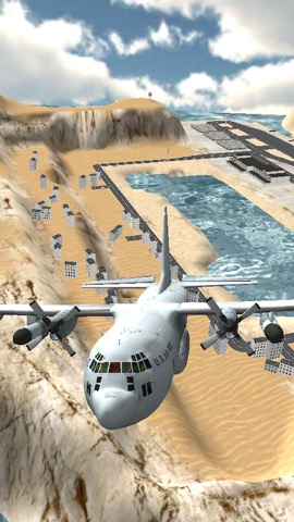 Flight Simulator Transporter Airplane Gamesのおすすめ画像1