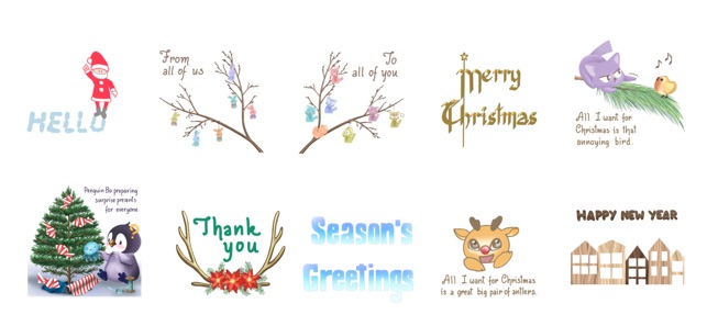 Christmas Survival Stickers(圖5)-速報App